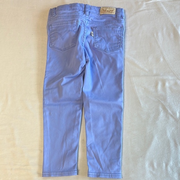 Levi’s - Purple Straight-Leg Sateen Leggings - Picture 2 of 5